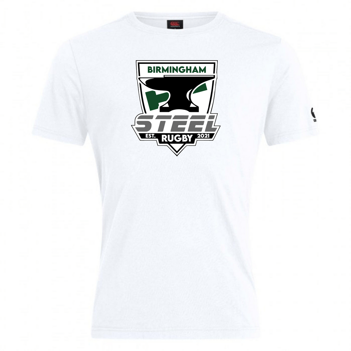 Birmingham Steel Rugby Club Plain Tee by Canterbury