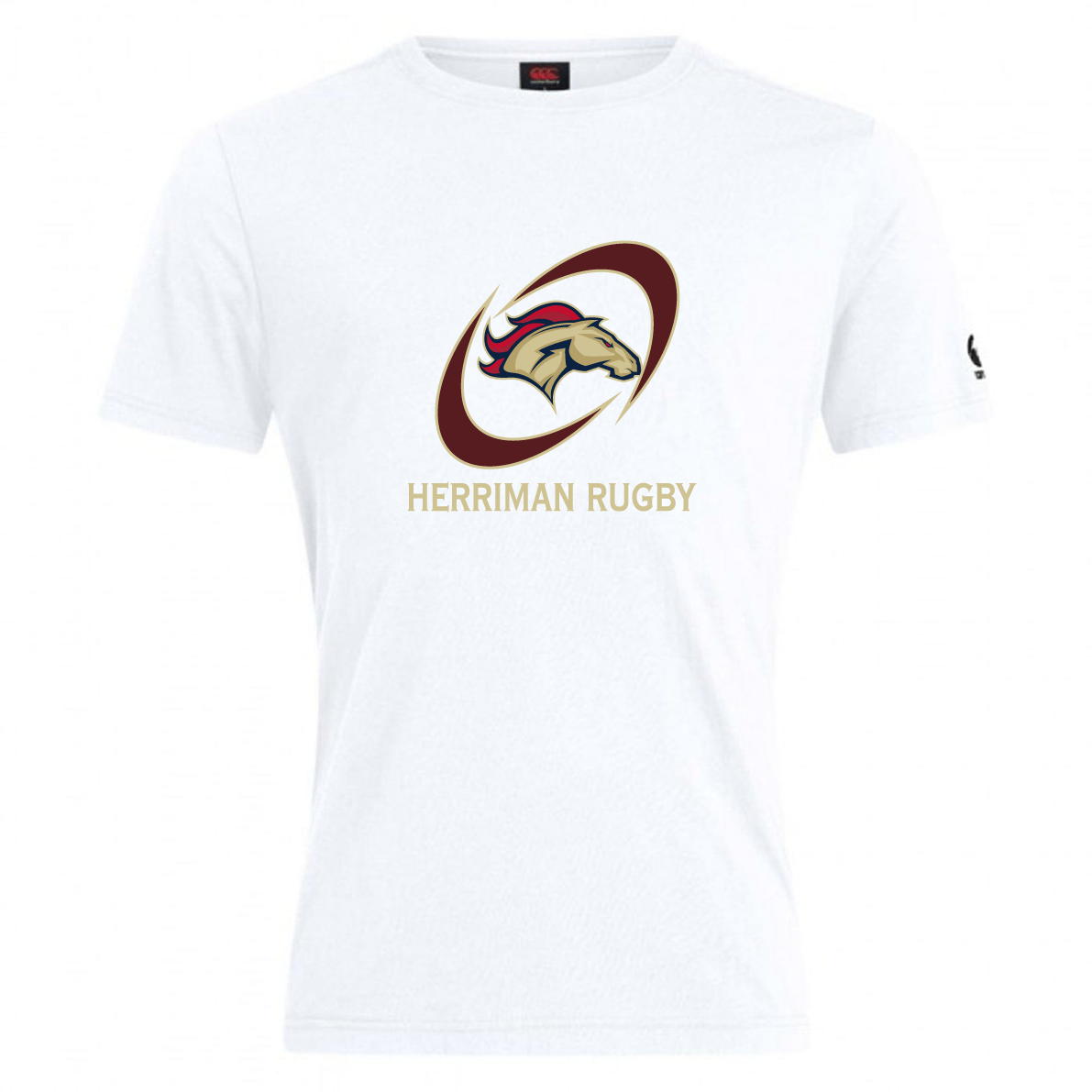 Herriman High School Rugby Club Plain Tee by Canterbury