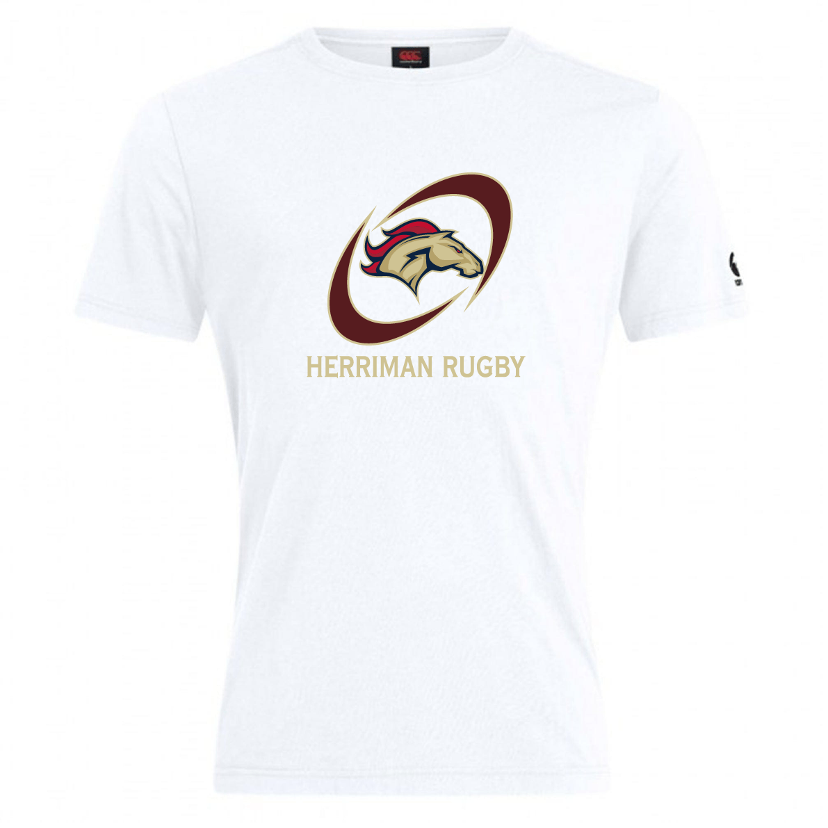 Herriman High School Rugby Club Plain Tee by Canterbury