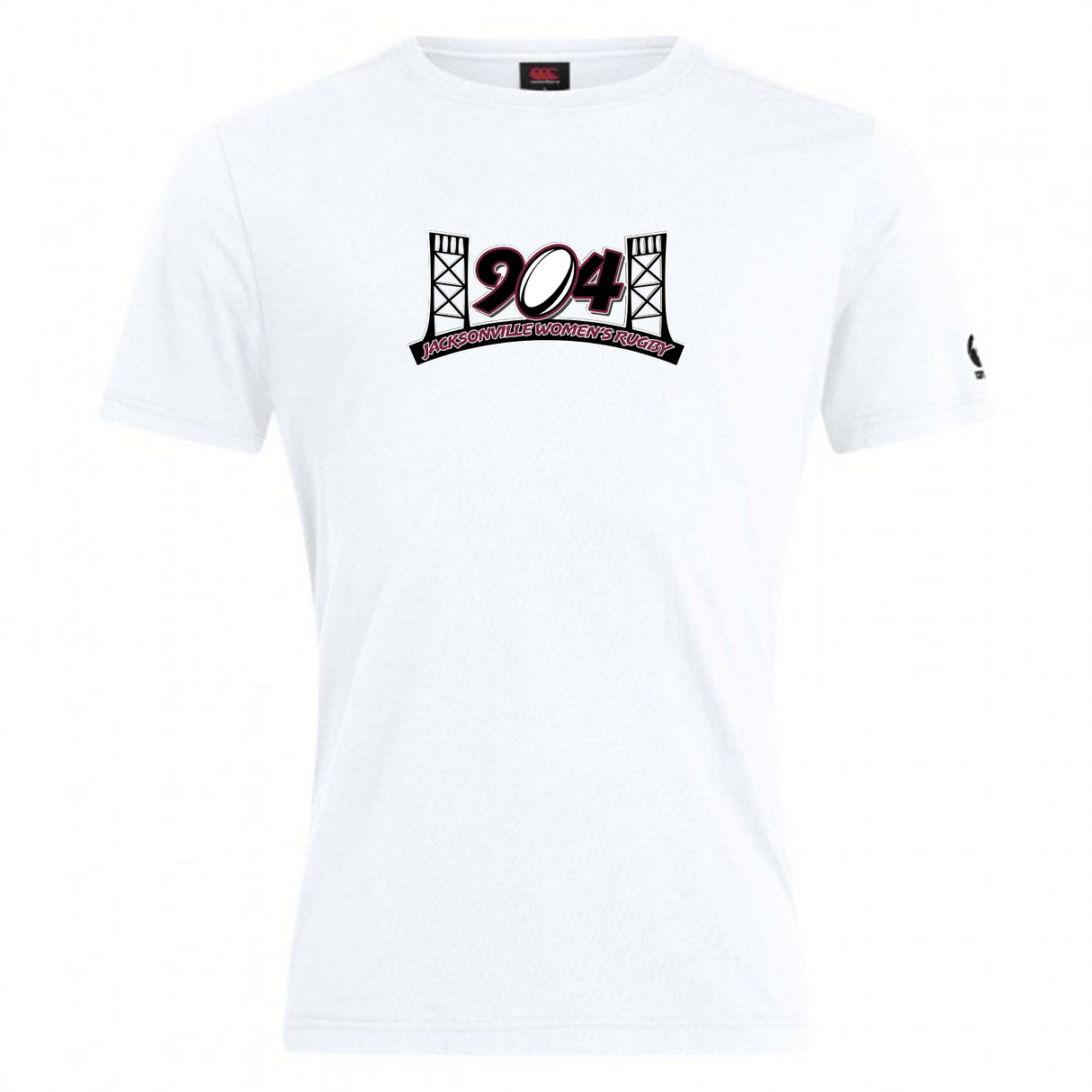 Jacksonville Women's Rugby Club Plain Tee by Canterbury