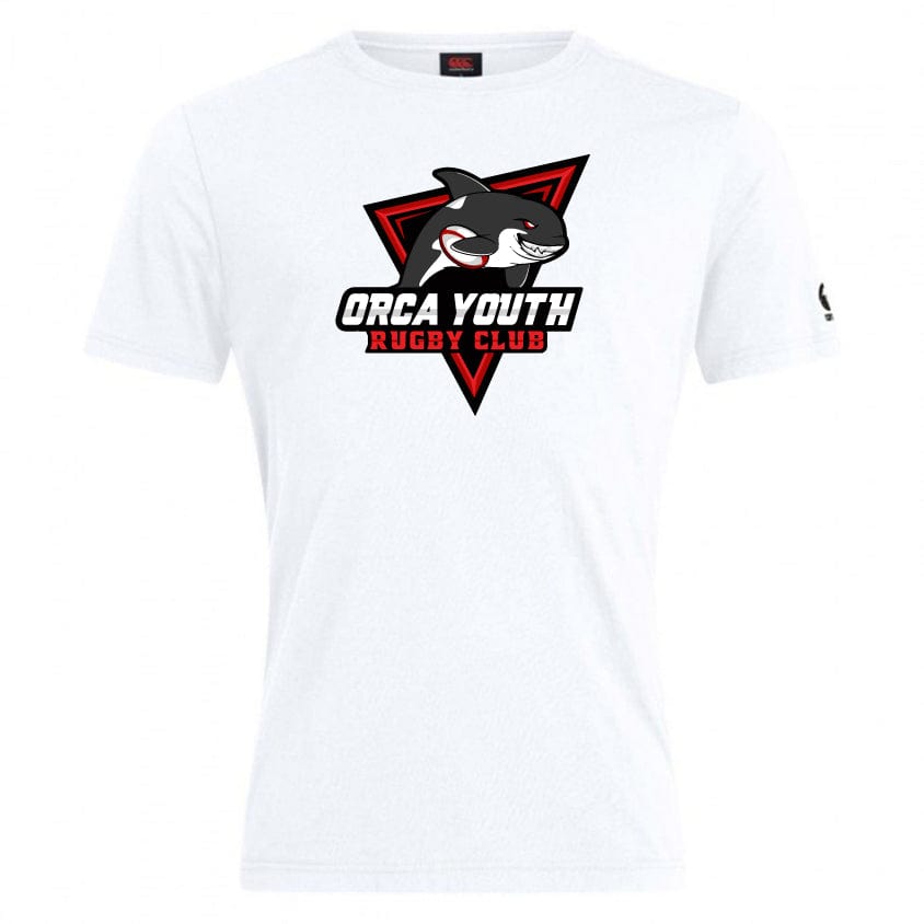 Orca Youth Club Plain Tee by Canterbury