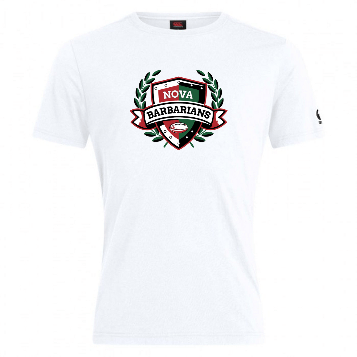 NOVA Barbarians Club Plain Tee by Canterbury