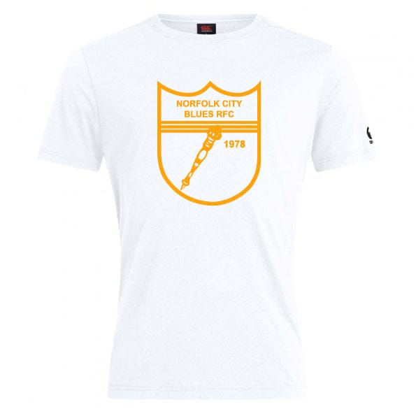 Norfolk Blues Club Plain Tee by Canterbury