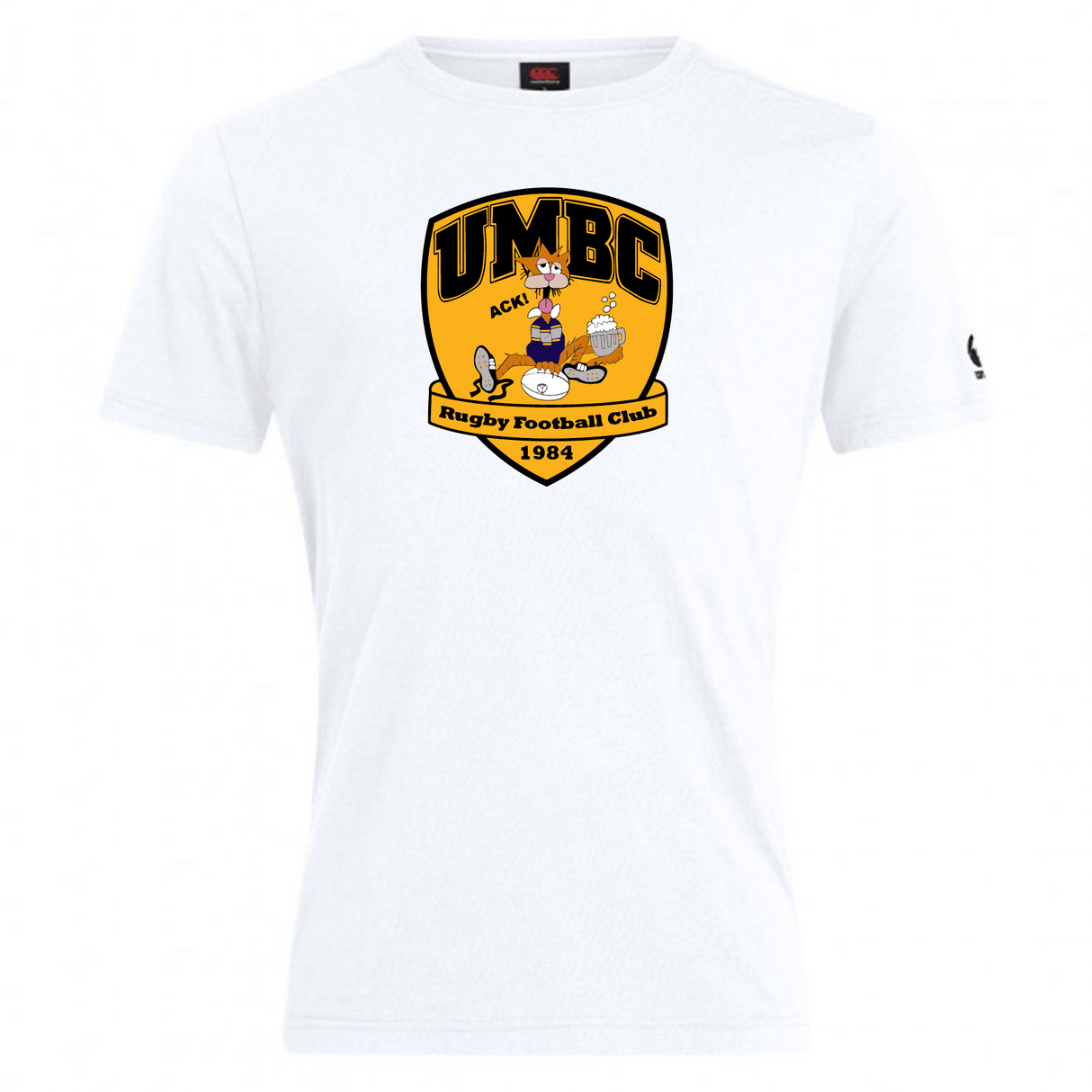 University of Maryland Baltimore County Rugby Club Plain Tee by Canterbury