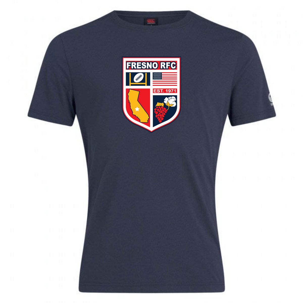 Fresno RFC Club Plain Tee by Canterbury