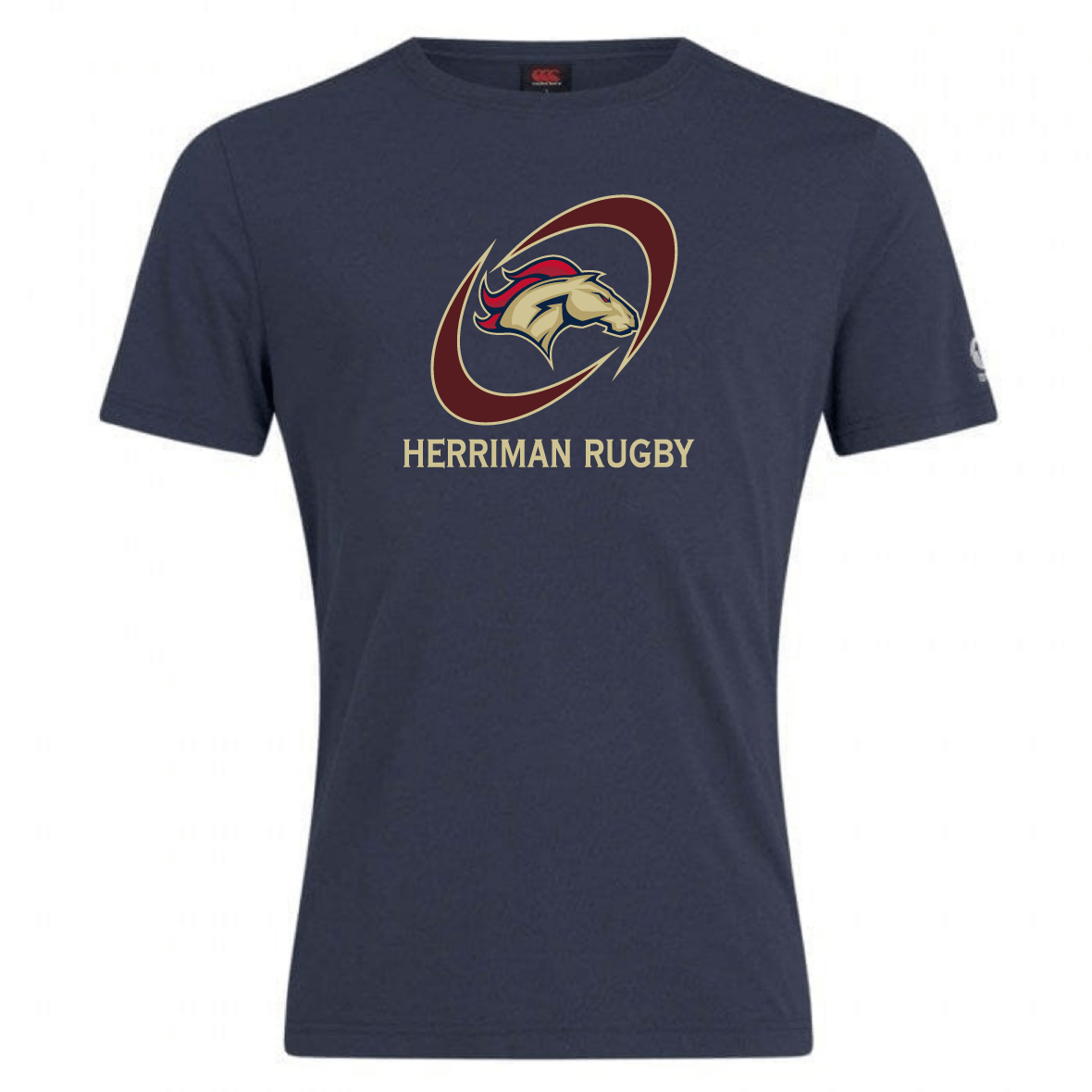 Herriman High School Rugby Club Plain Tee by Canterbury