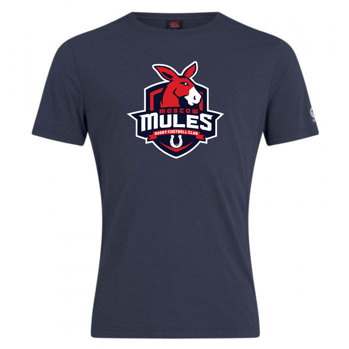 Moscow Mules RFC Club Plain Tee by Canterbury