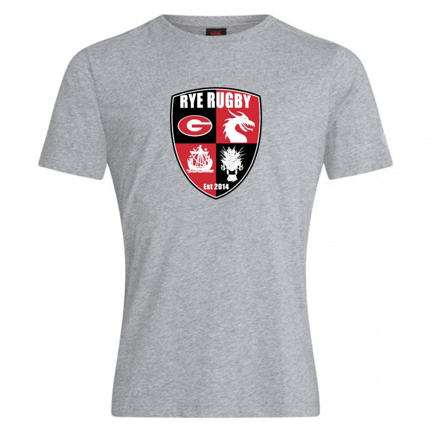 Rye High School Rugby Club Plain Tee by Canterbury