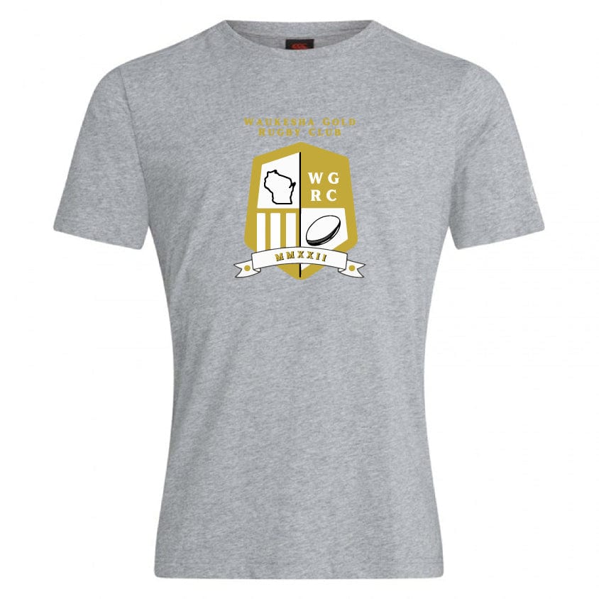 Waukesha Gold Rugby Club Plain Tee by Canterbury