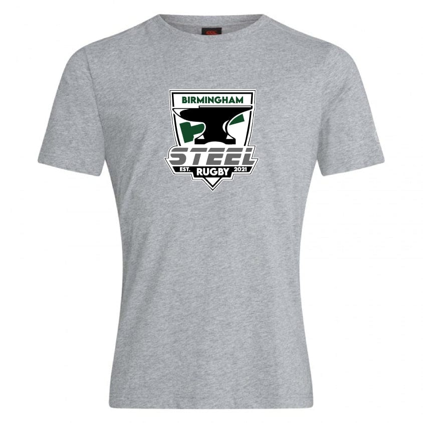 Birmingham Steel Rugby Club Plain Tee by Canterbury