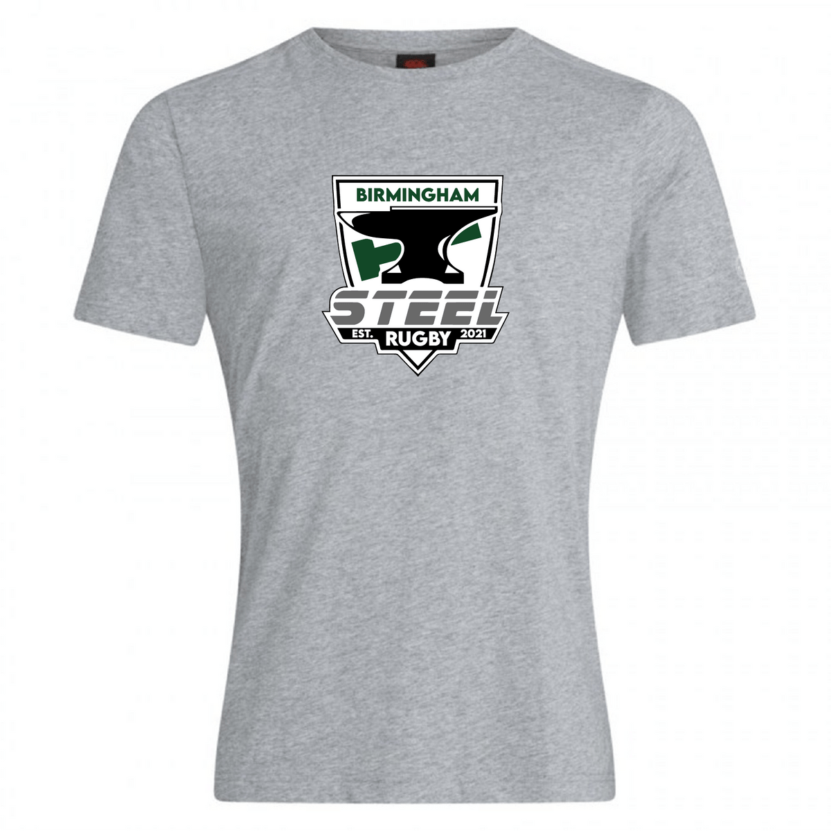 Birmingham Steel Rugby Club Plain Tee by Canterbury