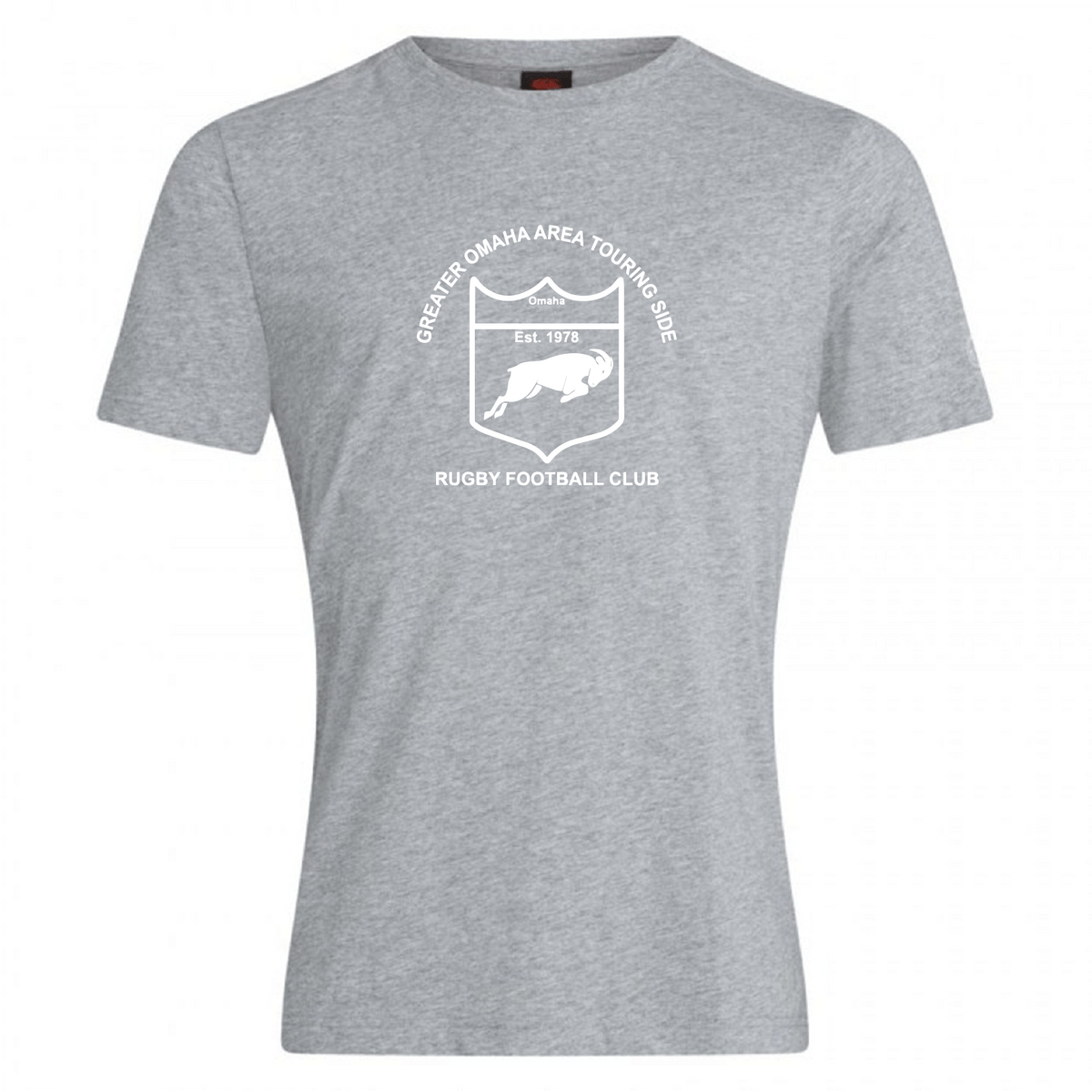 Omaha GOATS Rugby Club Plain Tee by Canterbury