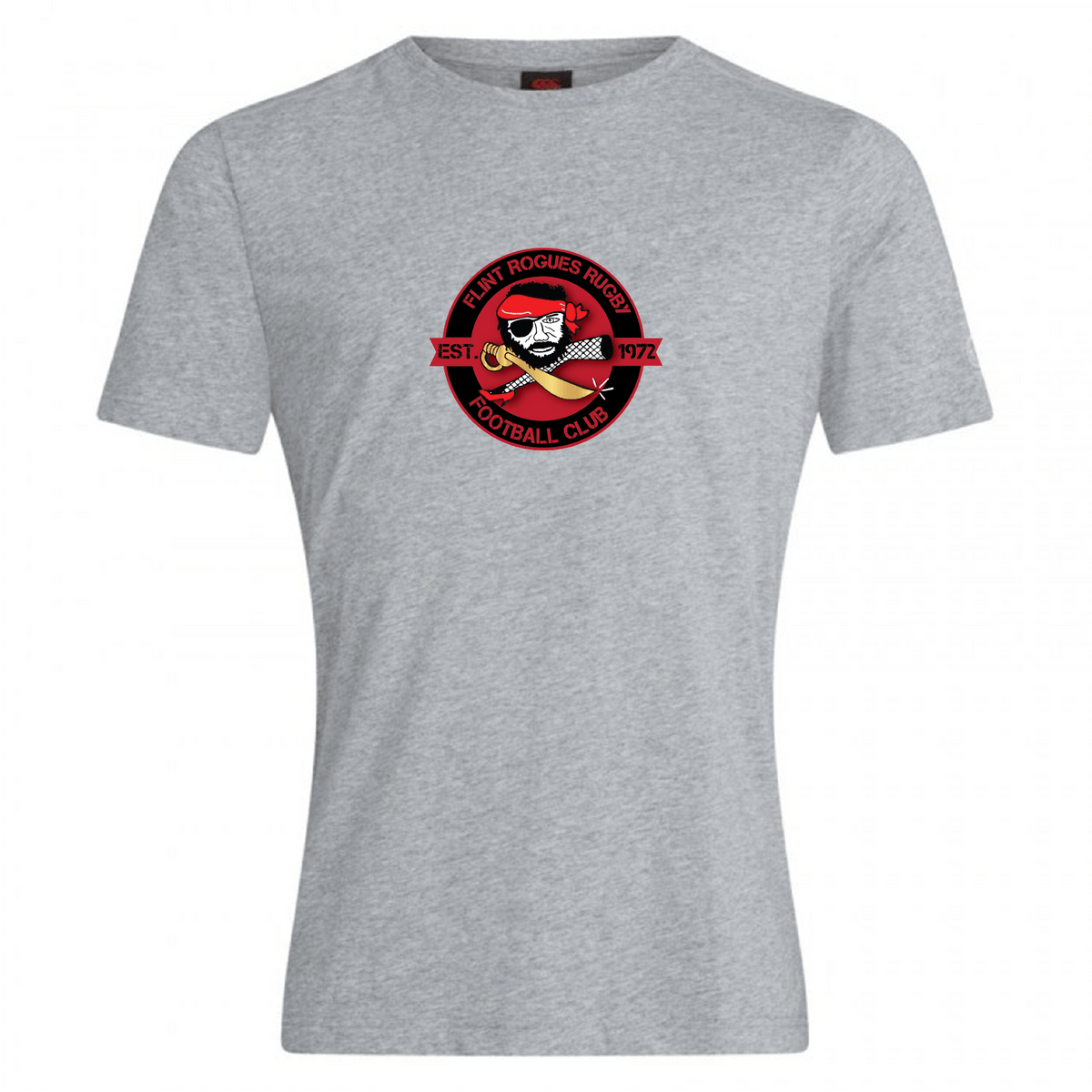 Flint Rogues Club Plain Tee by Canterbury