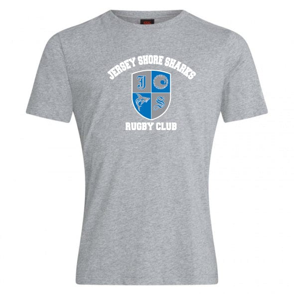 Jersey Shore Sharks Club Plain Tee by Canterbury