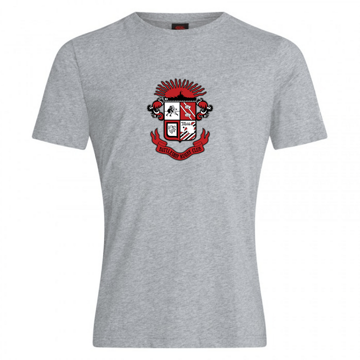 Battleship Rugby Club Club Plain Tee by Canterbury