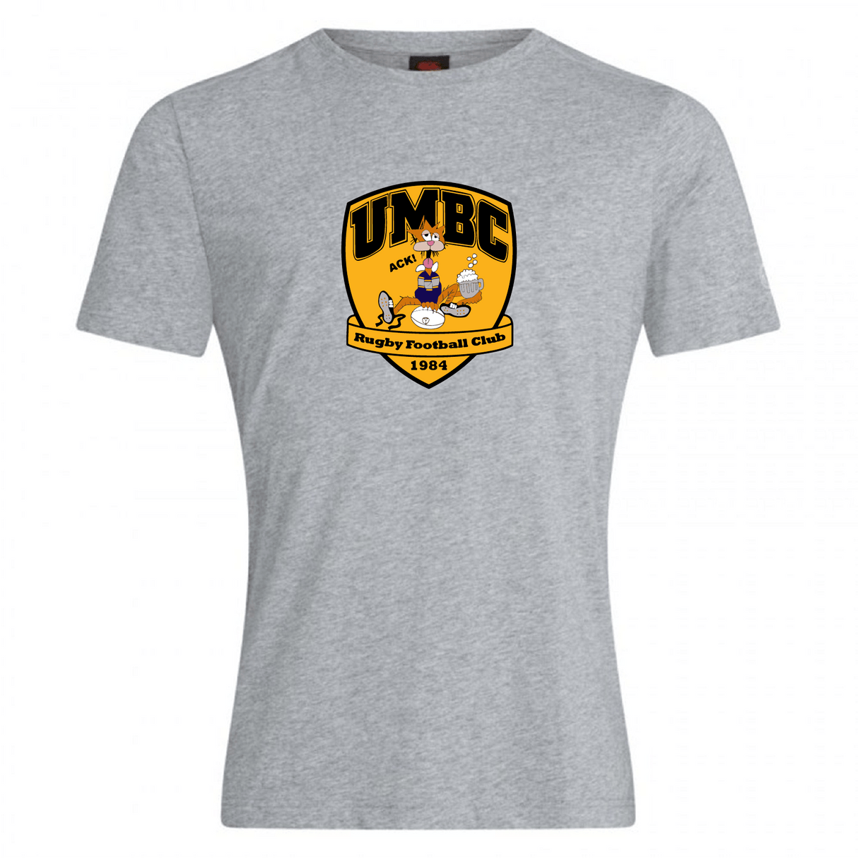 University of Maryland Baltimore County Rugby Club Plain Tee by Canterbury