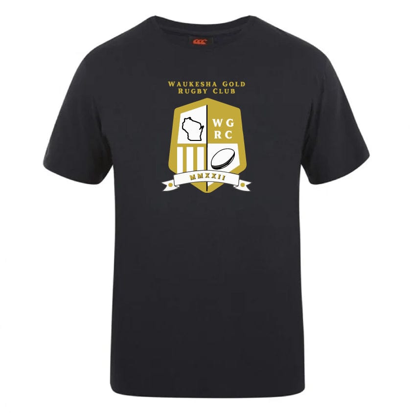 Waukesha Gold Rugby Club Plain Tee by Canterbury