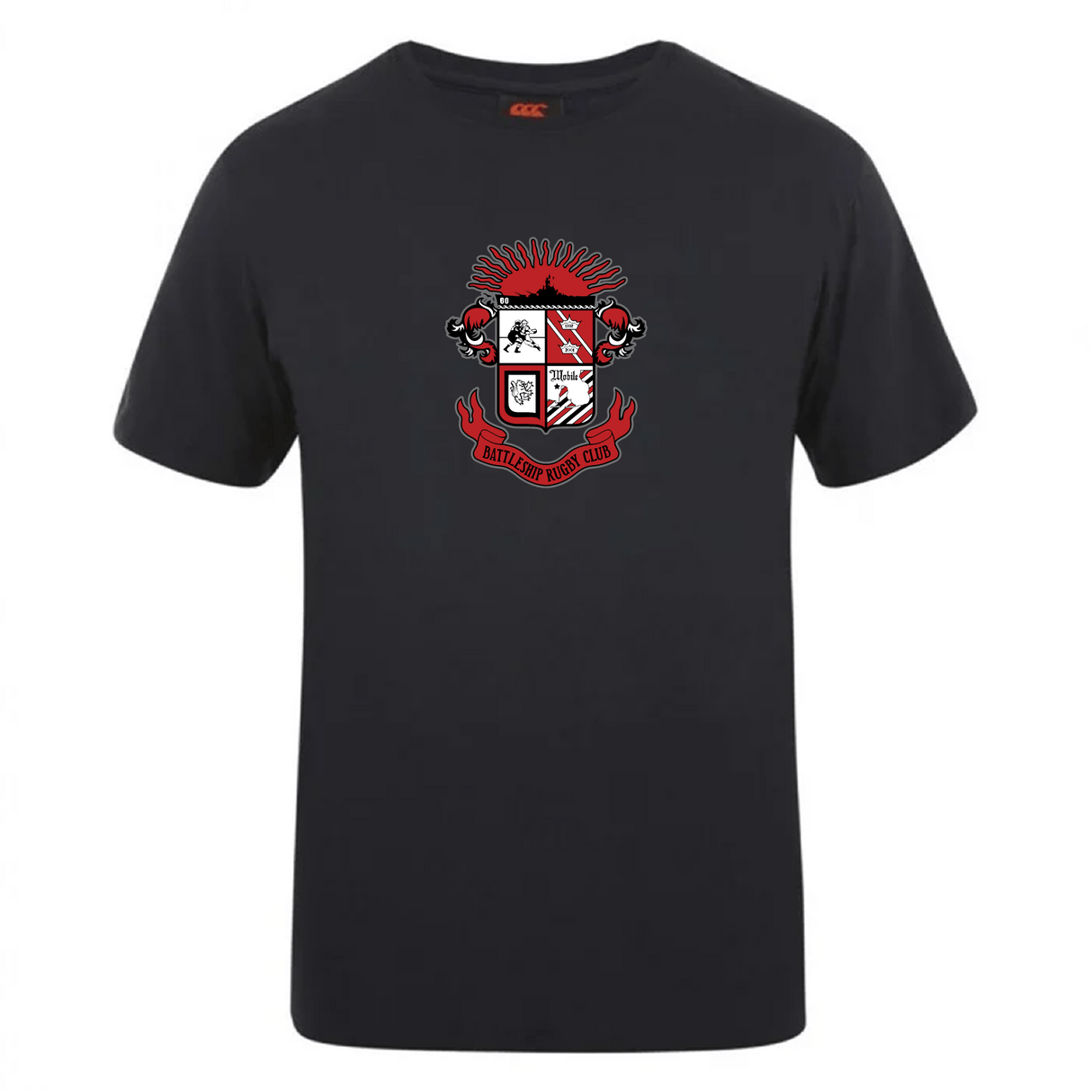 Battleship Rugby Club Club Plain Tee by Canterbury