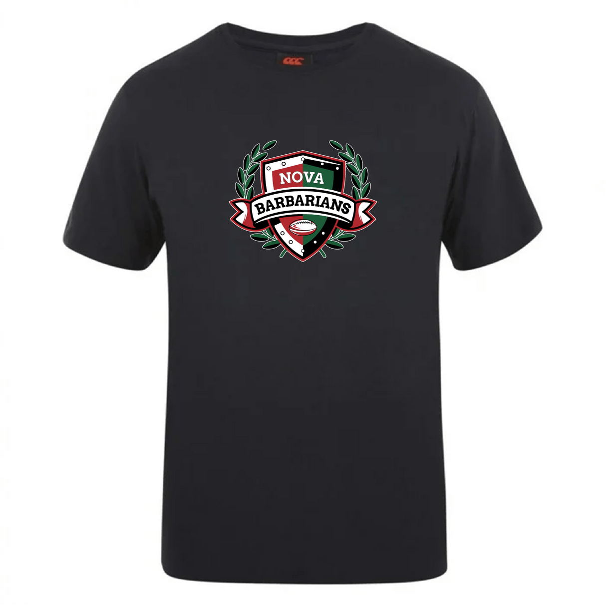 NOVA Barbarians Club Plain Tee by Canterbury