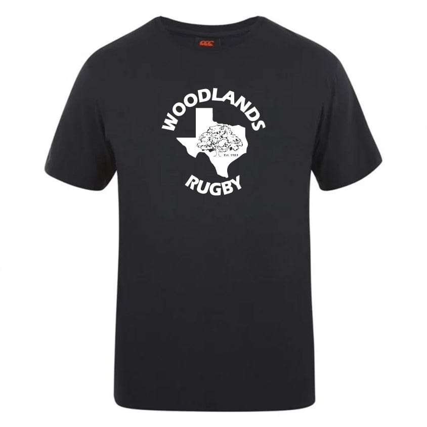 Woodlands Rugby Club Plain Tee by Canterbury