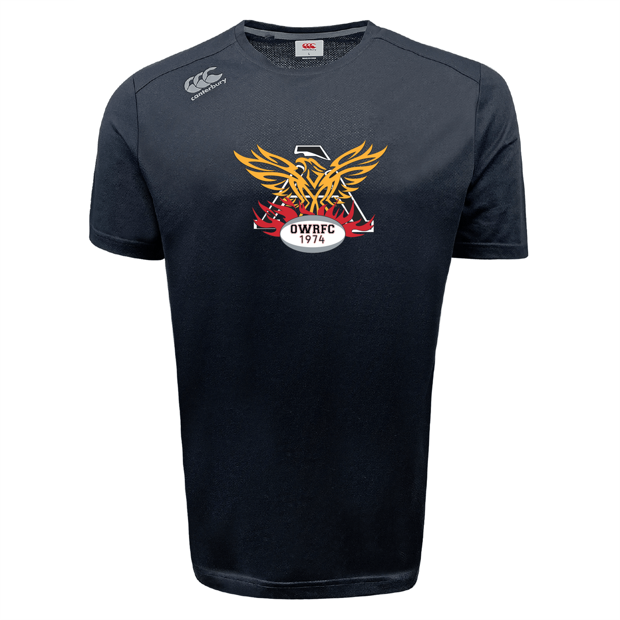 Atlanta Old White Rugby Tempo Vapodri T-Shirt by Canterbury