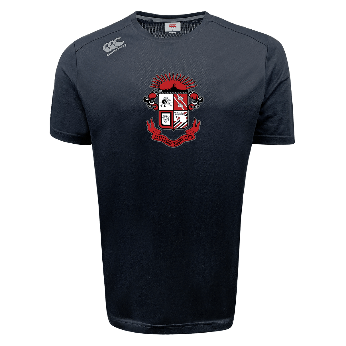 Battleship Rugby Club Tempo Vapodri T-Shirt by Canterbury