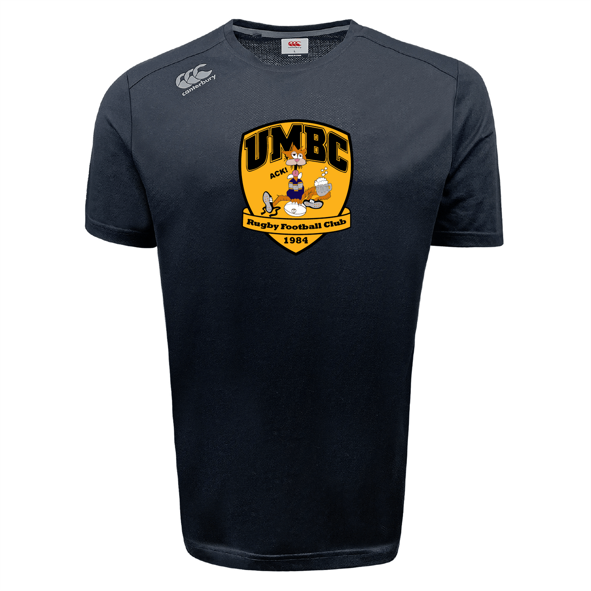 University of Maryland Baltimore County Rugby Tempo Vapodri T-Shirt by Canterbury