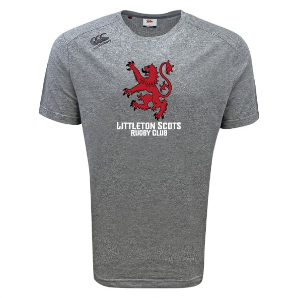 Littleton Scots Rugby Tempo Vapodri T-Shirt by Canterbury
