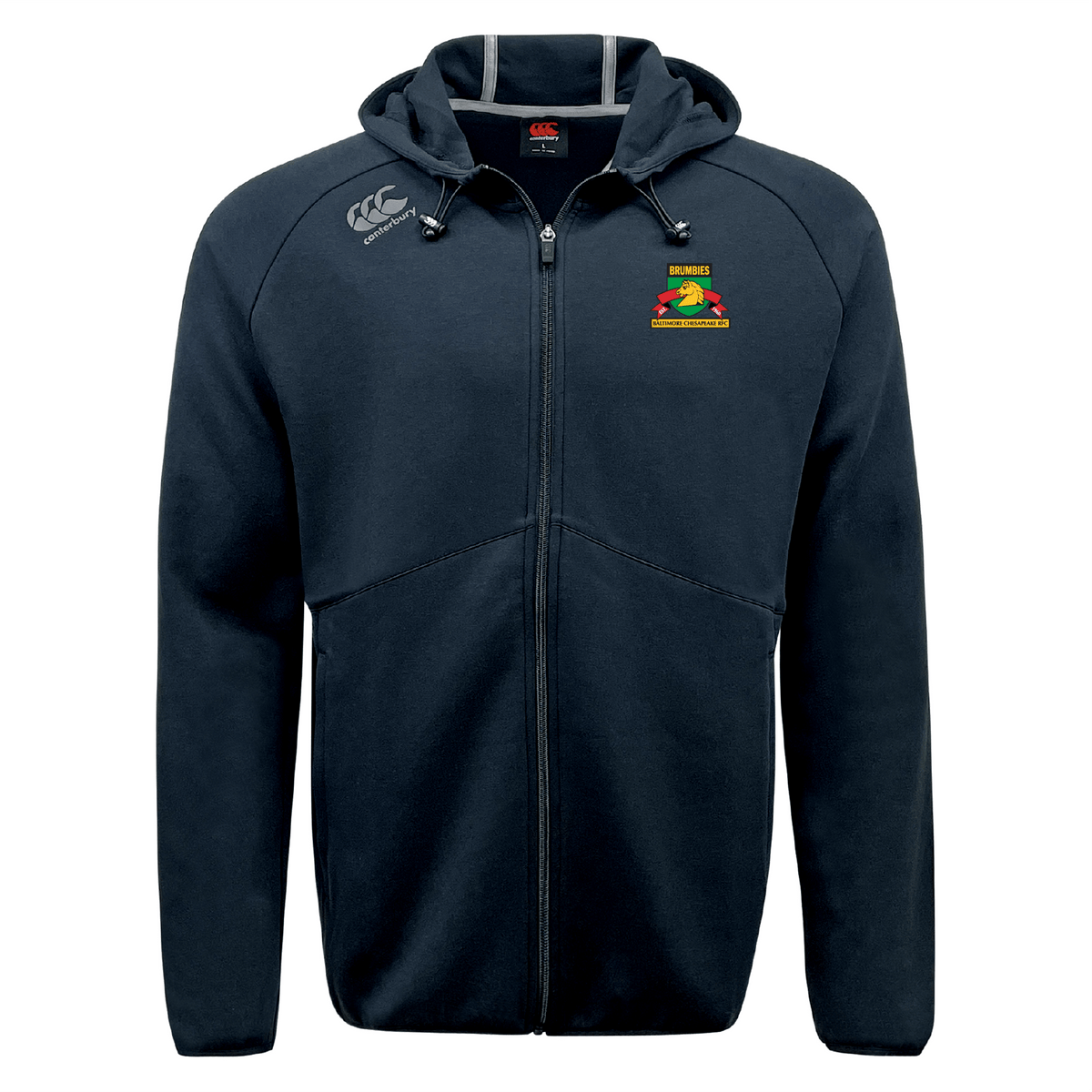 Baltimore Chesapeake Brumbies Tempo Vapodri Full-Zip Hoodie by Canterbury