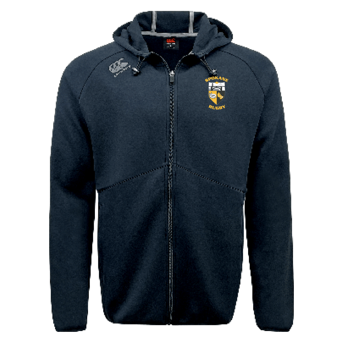 Spokane Rugby Tempo Vapodri Full-Zip Hoodie by Canterbury