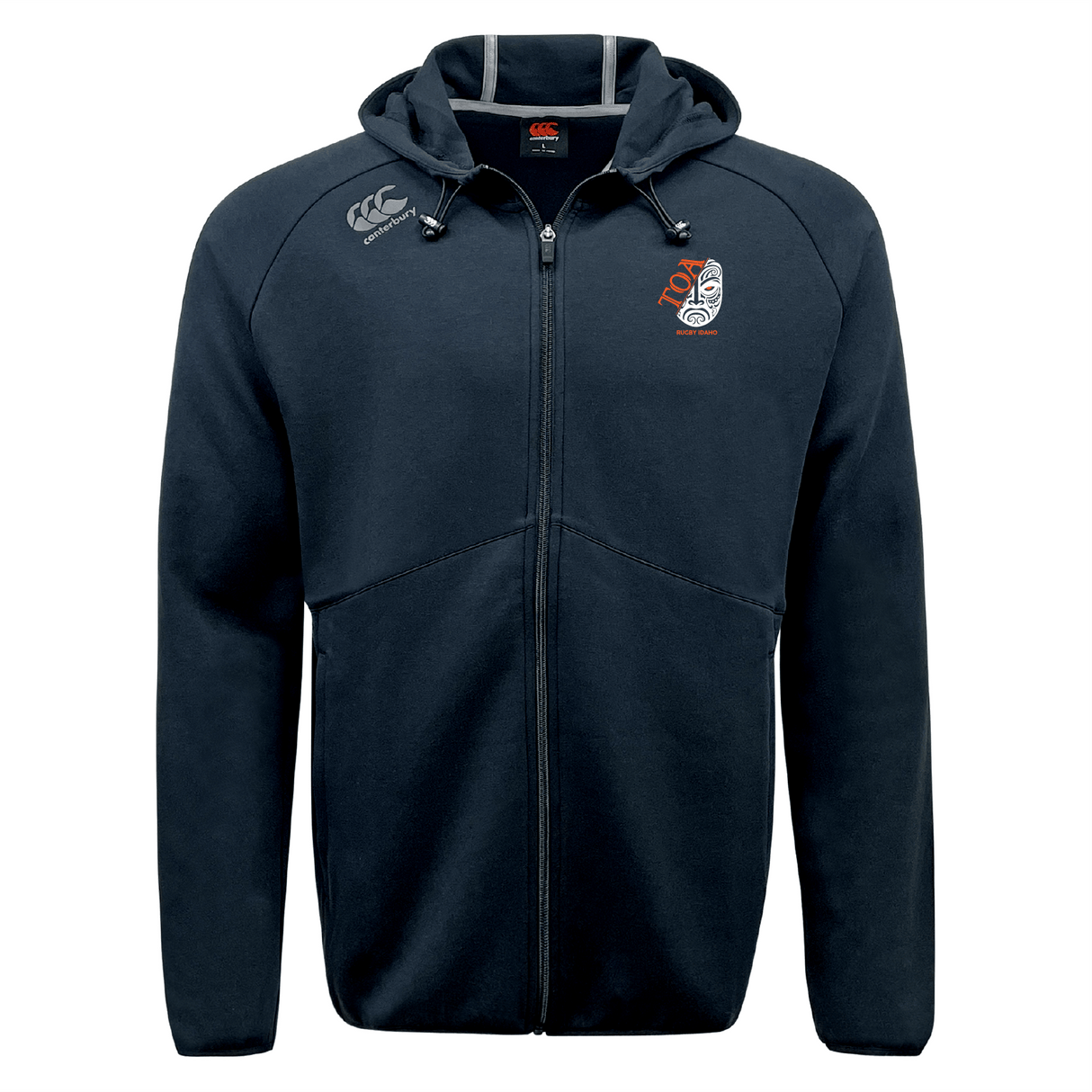 Toa Rugby Idaho Tempo Vapodri Full-Zip Hoodie by Canterbury