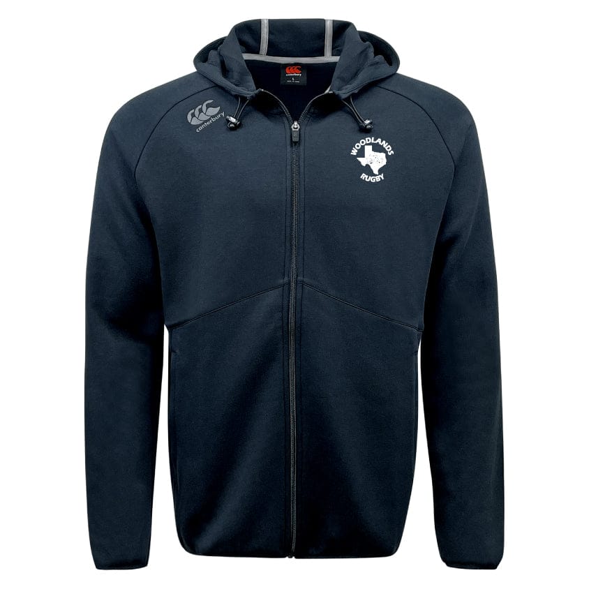 Woodlands Rugby Tempo Vapodri Full-Zip Hoodie by Canterbury