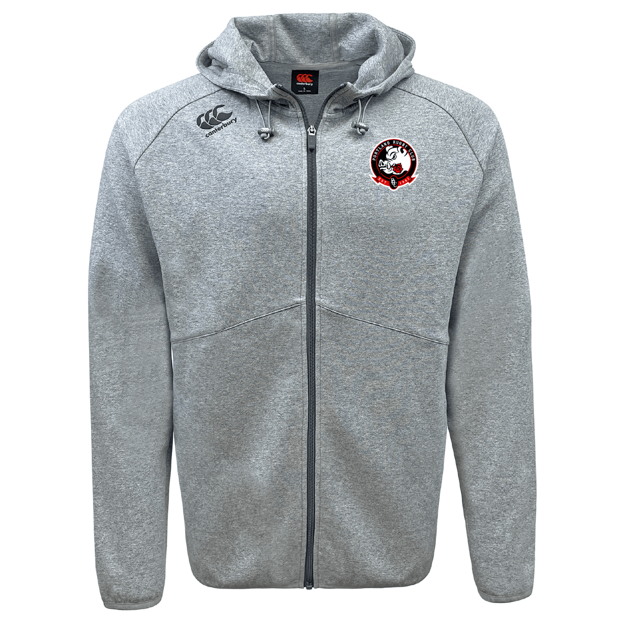 Portland Rugby Tempo Vapodri Full-Zip Hoodie by Canterbury