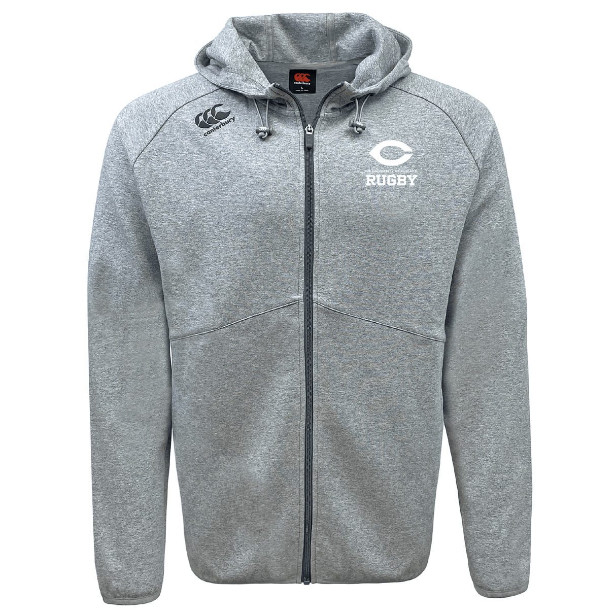 University of Chicago Tempo Vapodri Full-Zip Hoodie by Canterbury