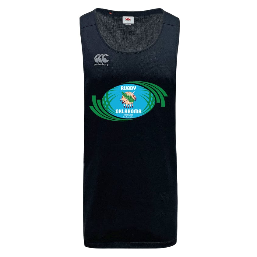 Rugby Oklahoma Tempo Vapodri Singlet by Canterbury