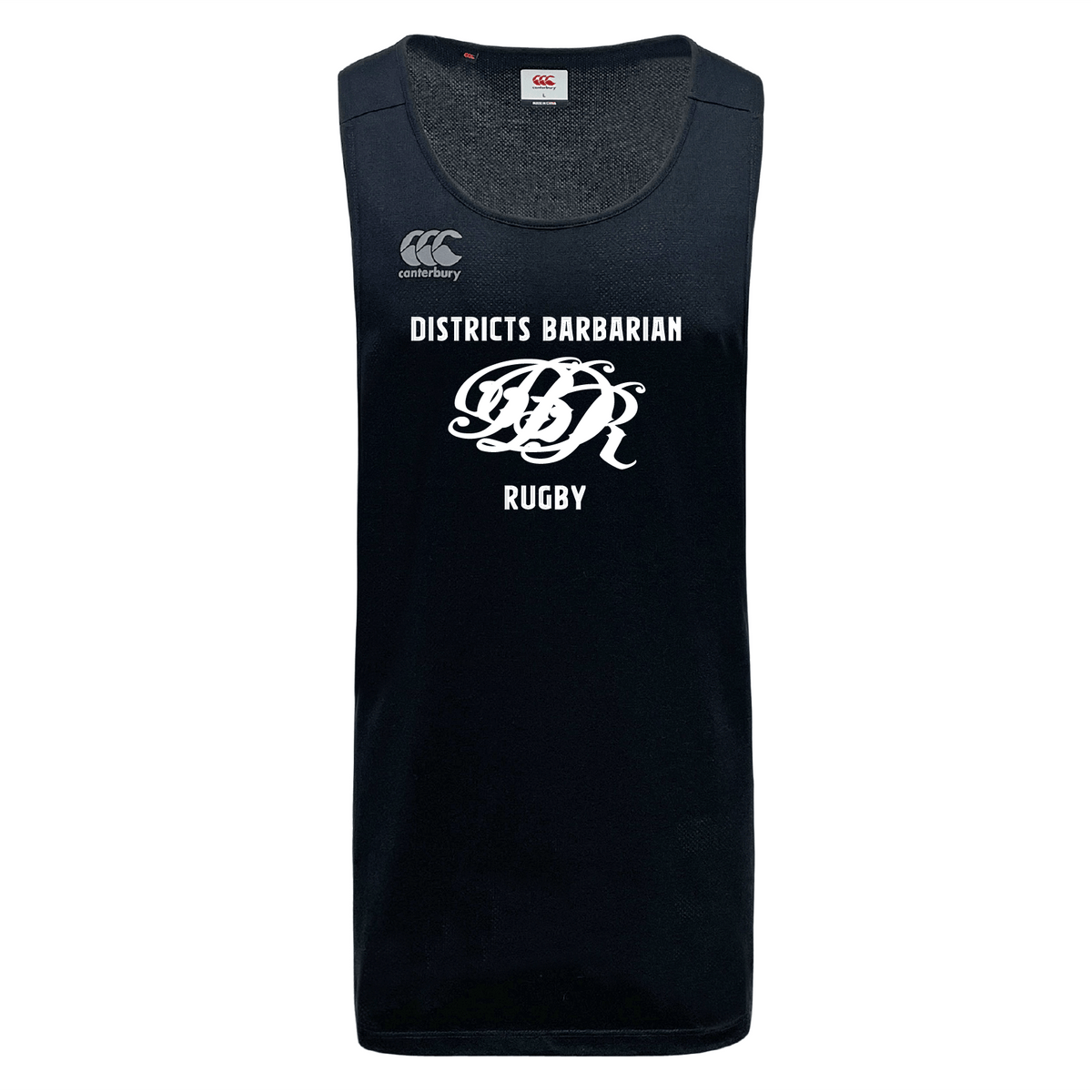 Districts Barbarian RFC Tempo Vapodri Singlet by Canterbury