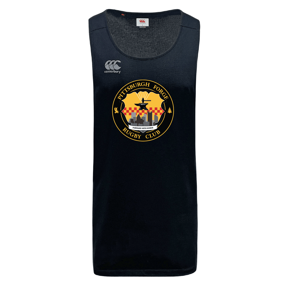 Pittsburgh Forge Tempo Vapodri Singlet by Canterbury