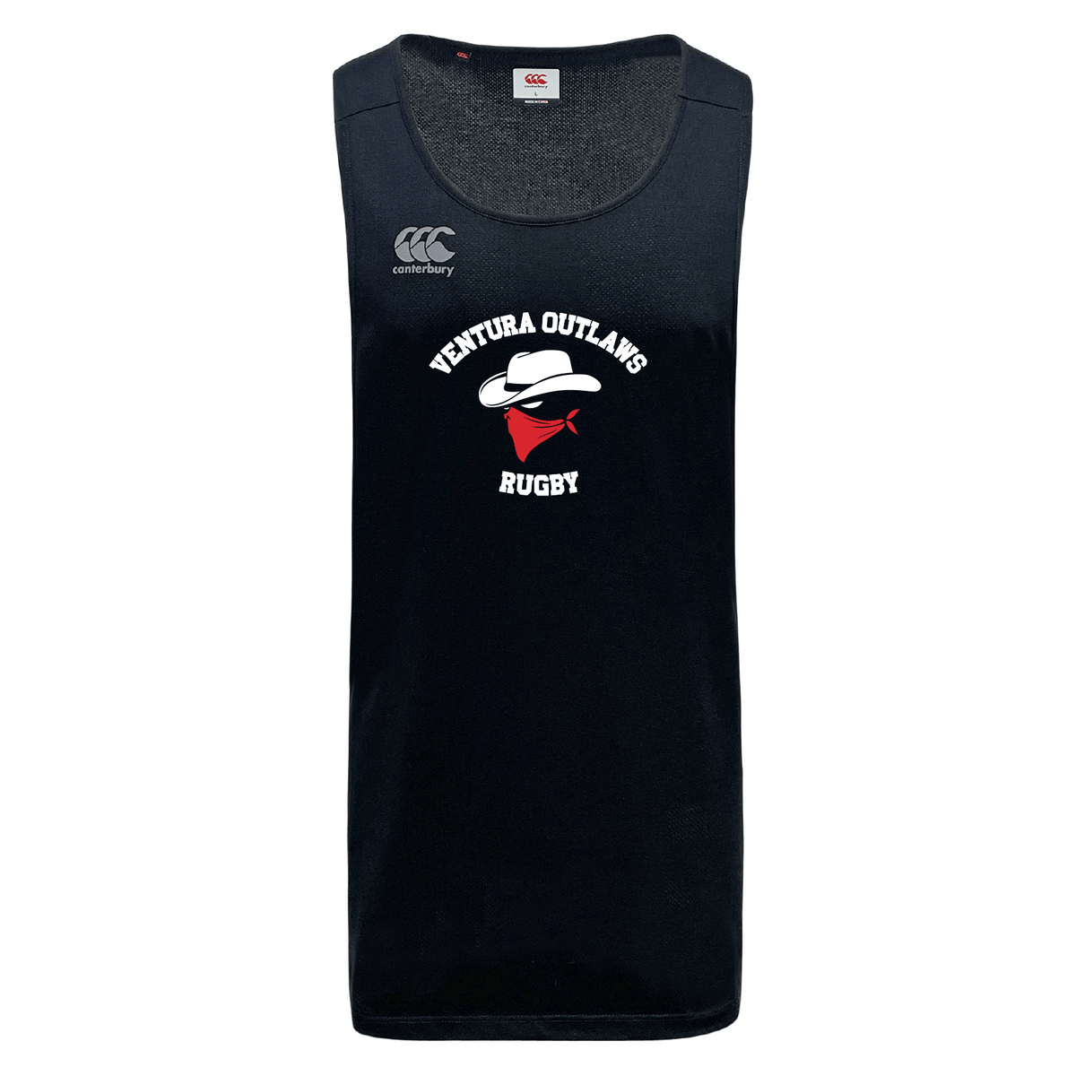 Ventura Outlaws Rugby Tempo Vapodri Singlet by Canterbury