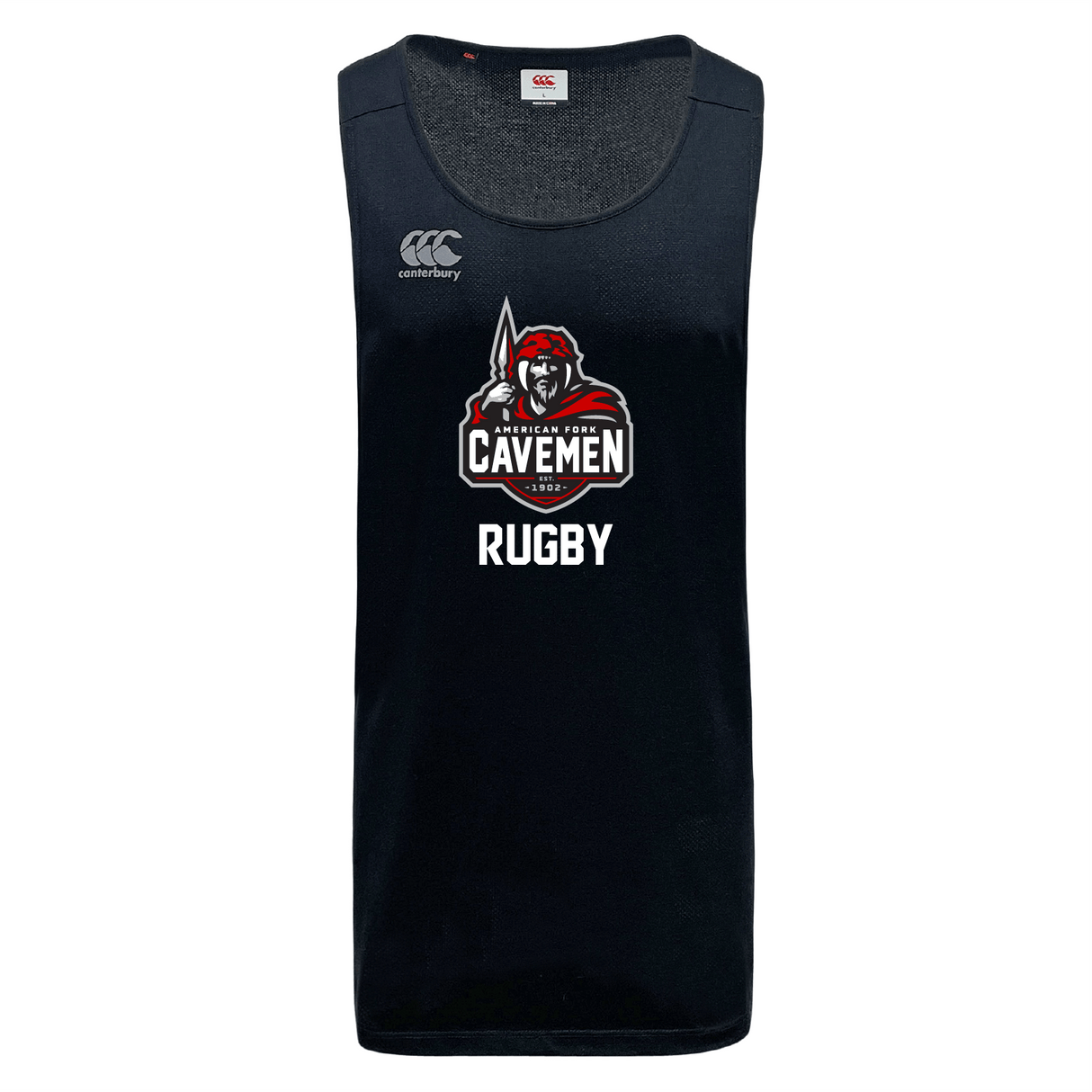 American Fork Cavemen Tempo Vapodri Singlet by Canterbury