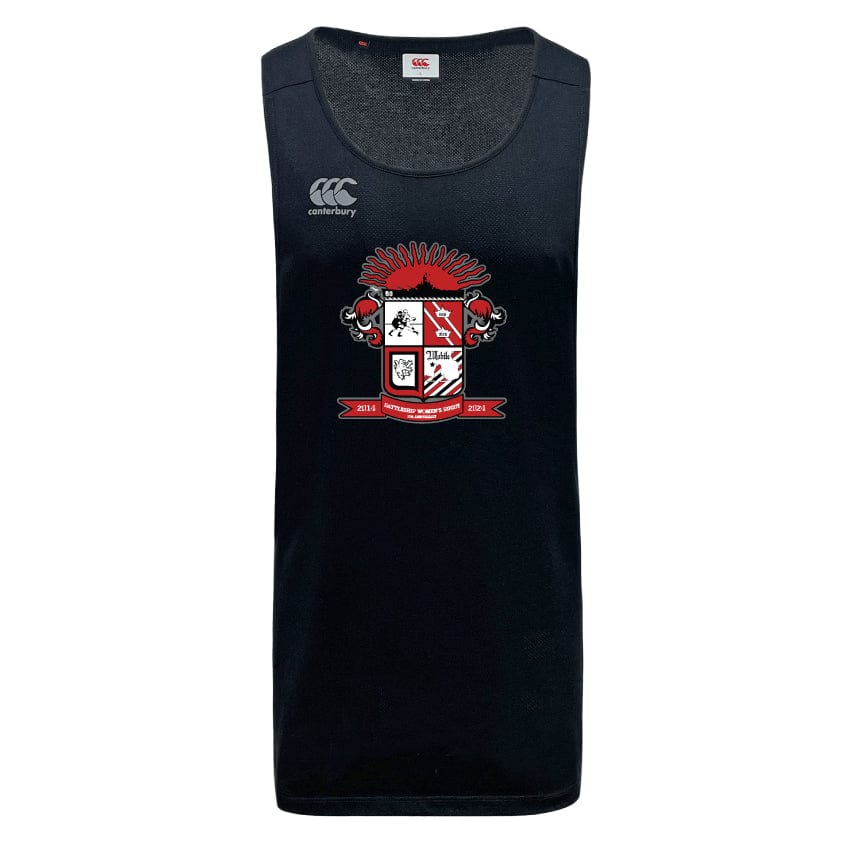 Battleship Women's Rugby Tempo Vapodri Singlet by Canterbury