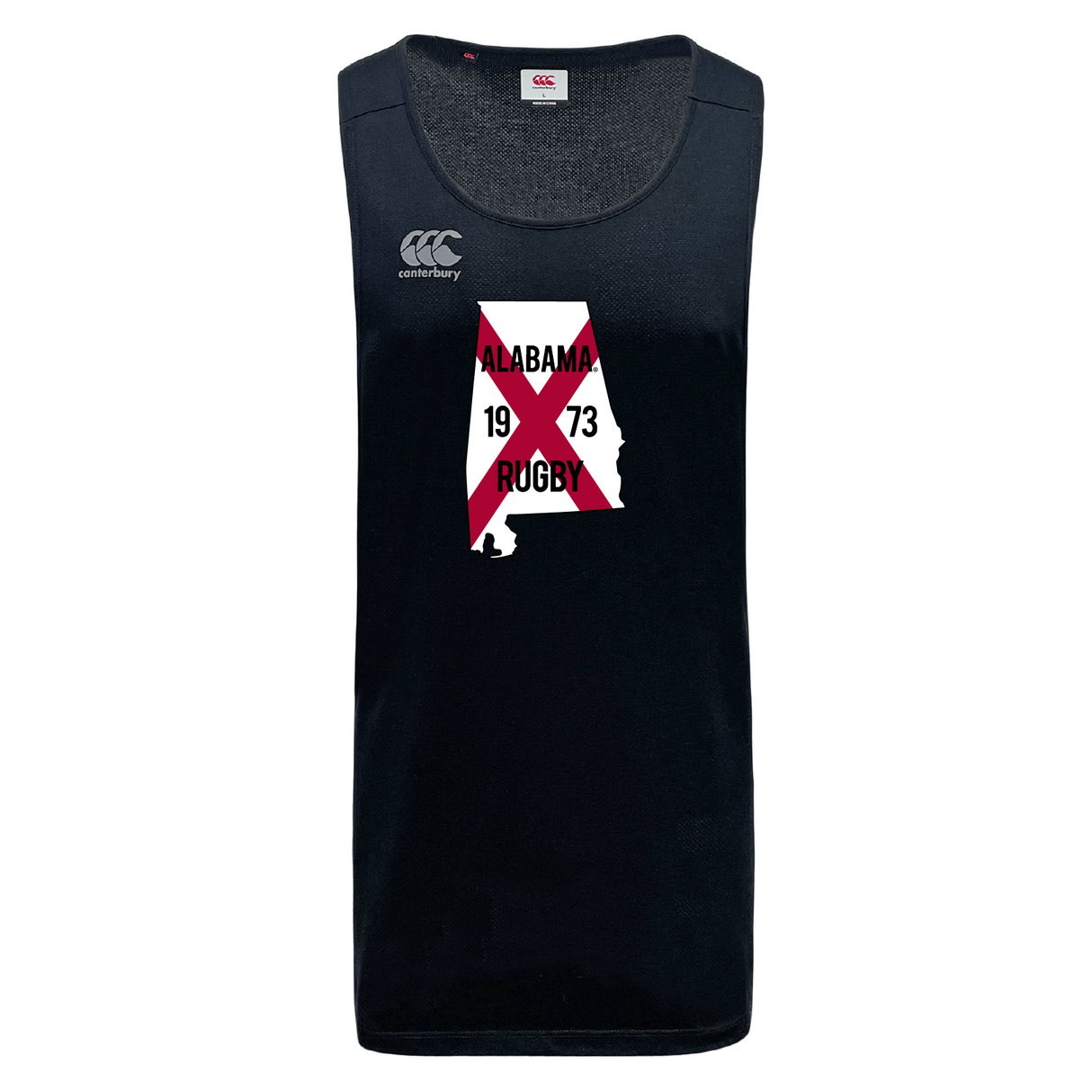 University of Alabama Rugby Tempo Vapodri Singlet by Canterbury