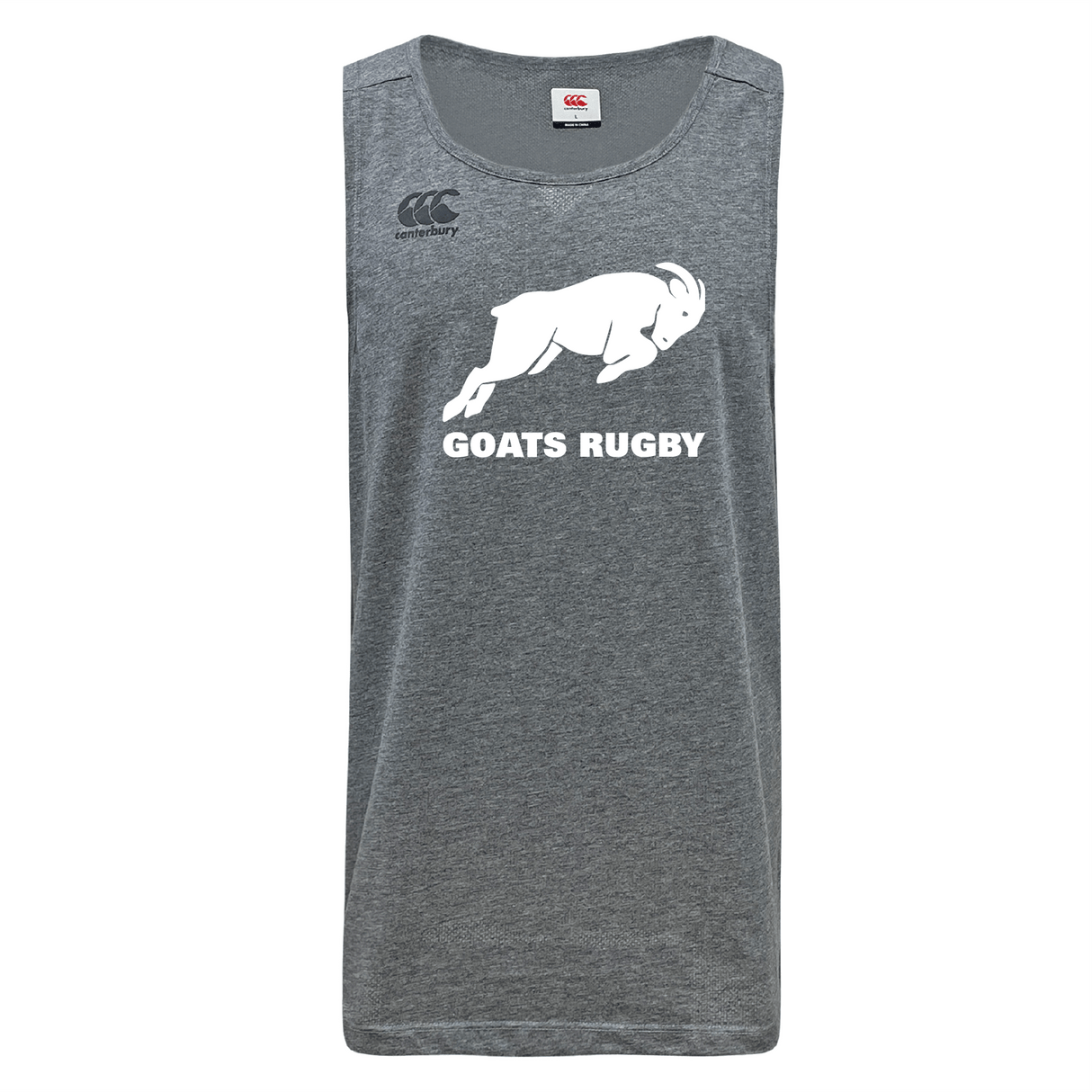 Omaha GOATS Rugby Tempo Vapodri Singlet by Canterbury