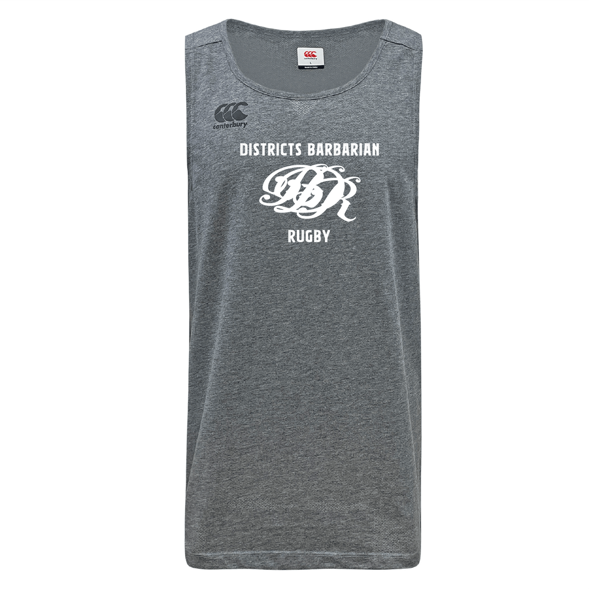 Districts Barbarian RFC Tempo Vapodri Singlet by Canterbury