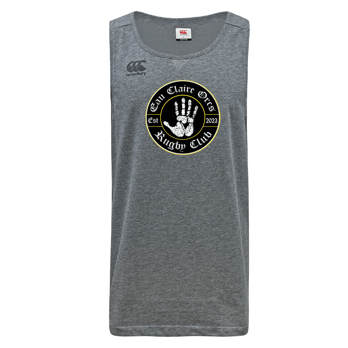 Eau Claire Orcs Tempo Vapodri Singlet by Canterbury