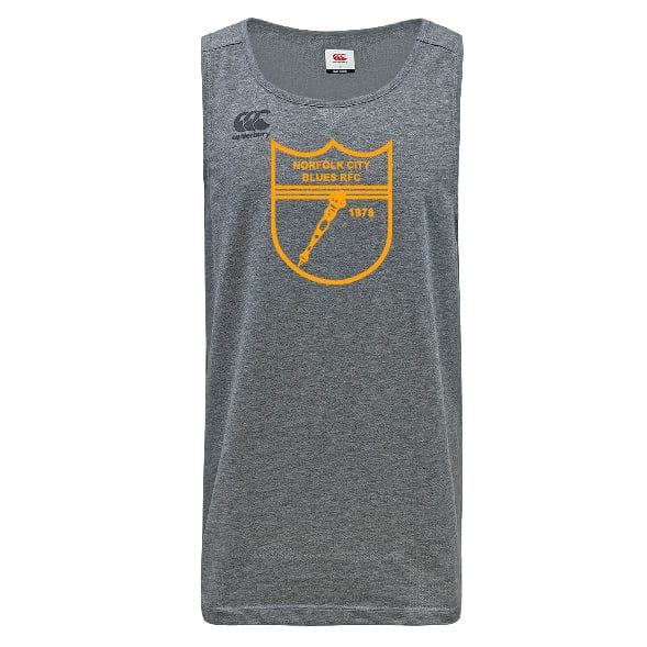 Norfolk Blues Tempo Vapodri Singlet by Canterbury