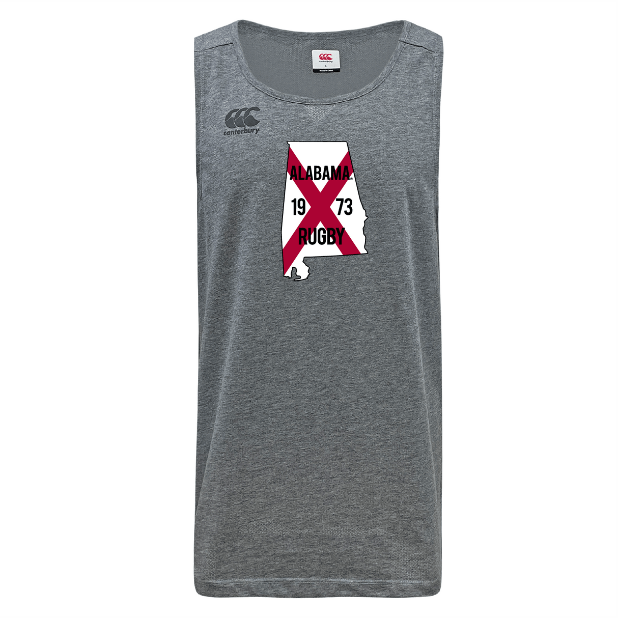 University of Alabama Rugby Tempo Vapodri Singlet by Canterbury