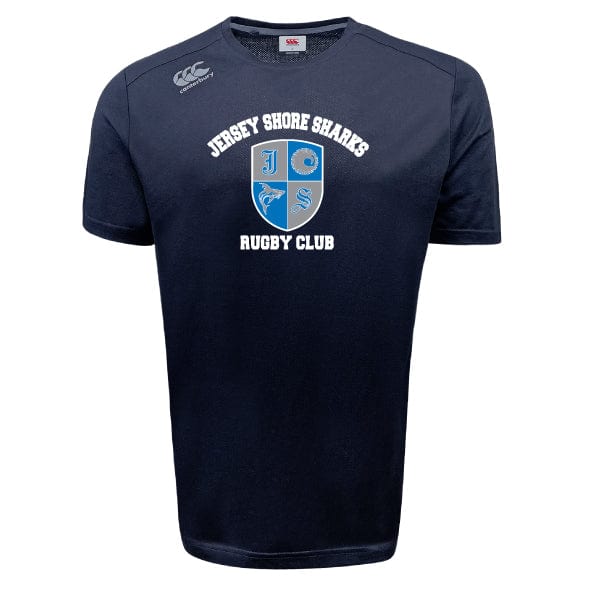 Jersey Shore Sharks Tempo Vapodri T-Shirt by Canterbury