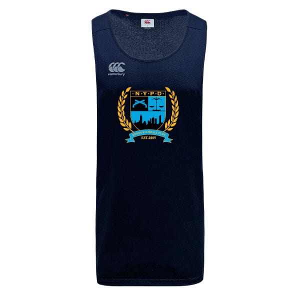 New York Police Dept. Rugby Tempo Vapodri Singlet by Canterbury
