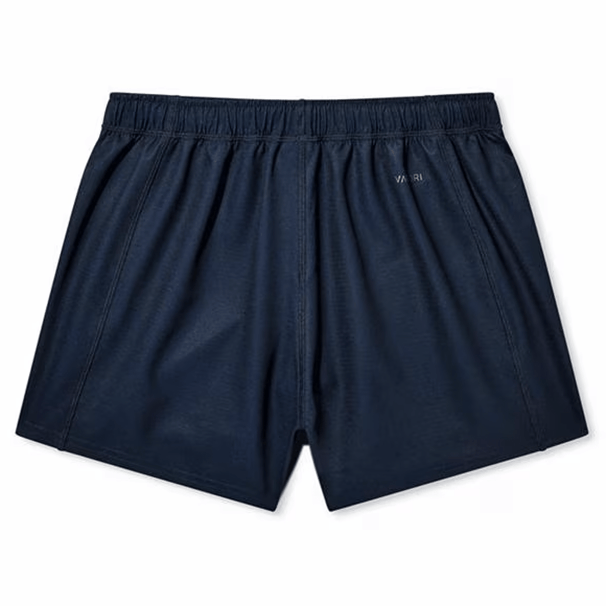 Navy blue Women's Canterbury Yokohama Shorts with an elastic waistband, crafted from Vapodri fabric for enhanced comfort, showcased from the back, and featuring the Canterbury logo.