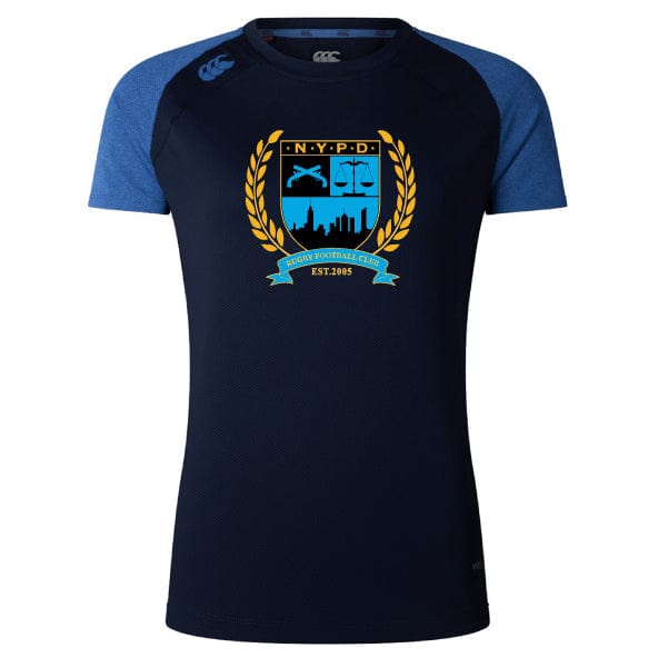 New York Police Dept. Rugby Women's Elite Training Tee by Canterbury